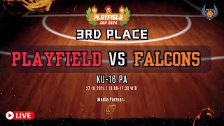 PLAYFIELD CUP 2024 PLAYFIELD VS FALCONS KU16 PUTRA [upl. by Maryellen]