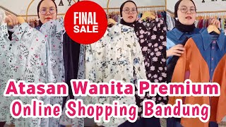 Model Baju atasan wanita Premium YouTube Screenshot Inaya collection modestwear [upl. by Trebron]