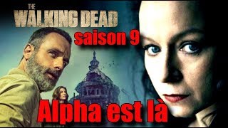 MINI NEWS THE WALKING DEAD Saison 9 Alpha Castée mon avis [upl. by Pollux]