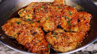 Quick and Easy Garlic Butter chicken Breast Recipe  Delicious Easy Dinner [upl. by Roslyn]