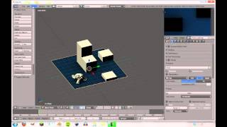 Blender Tutorial Creating Lightmaps For Games [upl. by Althee105]