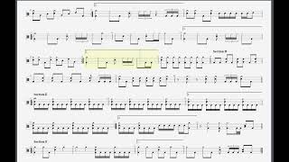 Killswitch Engage  Fixation On The Darkness drum tab score sheet music [upl. by Ha]