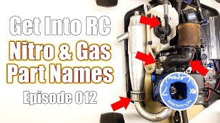 Know The Names Of Nitro amp Gas Parts  Get Into RC  RC Driver [upl. by Selia]