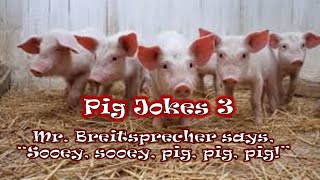 Pig Jokes 3 no audio [upl. by Eilesor387]