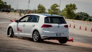 OKC SCCA Autocross E8 MK7 GTI  1st Place [upl. by Assennev]