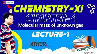 First year Chemistry Chapter No4 Numerical  Molecular mass of unknown gas [upl. by Etnoj417]