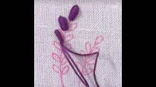 Embroidery Tutorial 3D Floral Pattern Embroidery Tutorial Embroidery 3DArt FloralDesign [upl. by Albarran]