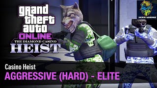 Casino Heist  Aggressive  GTA Online Casino Heist  Diamond Casino Heist [upl. by Inneg]