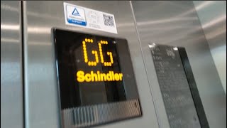 GG ON LIFT ELEVATOR DISPLAY  Schindler EuroLift  Trizocbs [upl. by Eecak329]