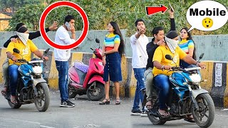 Phone Snatching Prank  Part 2  Prakash Peswani [upl. by Learsiy]