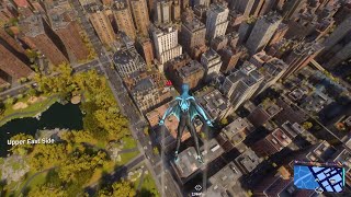 Marvel Spiderman 2 PlayStation 5 Best Graphics Games Flying Roaming Best View 61 [upl. by Enairb365]