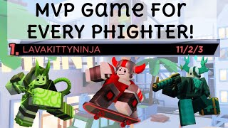 MVP games with EVERY CHARACTER PHIGHTING [upl. by Cini]