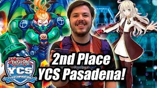 YuGiOh 2nd Place YCS Pasadena True Draco Sky Striker Deck Profile Ft Koty Angeloff [upl. by Haerr]