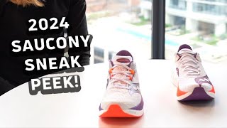 Saucony Unveils Exciting Shoe Lineup For 2024 [upl. by Onitnatsnoc]