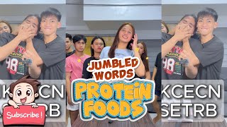 GUESS THE PROTEIN FOODS JUMBLED WORDS [upl. by Auhel]