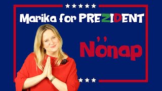 Mit üzenünk minden NŐNEK  Marika for Prezident No1 Nőnap [upl. by Rhonda156]