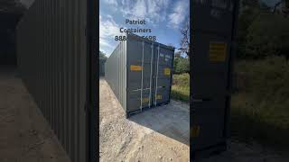 Harris County Texas Spring TX Cargo Shipping Storage usacontainers shippingcontainer [upl. by Nennek440]