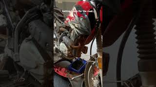 Haojue NK 150 service haojue northernuganda itchyboots motorvlog [upl. by Bajaj]