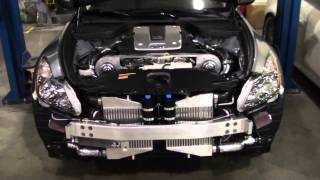 GTM Performance Engineering VQ37VHR Twin Supercharger SystemFirst LookPart 1 [upl. by Eltsyrk]