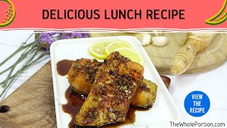 Delicious Lunch recipe with Salmon [upl. by Ayanaj]