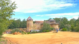 Le 8072024 visite du château médiéval de GUEDELON 😍 [upl. by Ahsinaj]