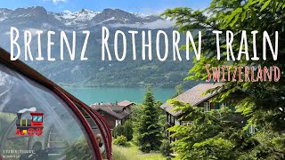 Switzerland  Brienz Rothorn steam train up to Planalp 4K [upl. by Chicky]