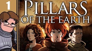 Lets Play Ken Folletts The Pillars of the Earth Part 1  Book 1 From the Ashes [upl. by Lacefield]