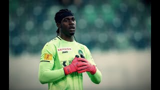 Lawrence Ati Zigi  202021 Saves  FC St Gallen [upl. by Sigfrid]