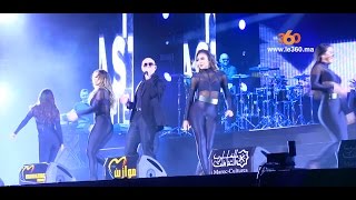 Le360ma • Concert Pitbull Mawazine 2016 [upl. by Yadsnil]