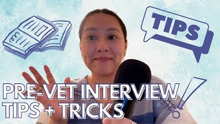 Vet School MOCK Interview  Tips amp Tricks  AndreaJoyce [upl. by Mark]