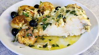 A receita de bacalhau mais famosa de Portugal todos querem experimentar Bacalhau Lagareiro [upl. by Bornstein42]