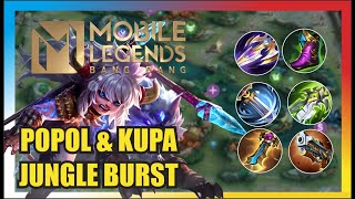 Popol amp Kupa Jungle Burst Build  MLBB Gameplay 9 [upl. by Nivlem]