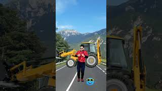 I Jump on button to Tractor Jcb Roller Alto shorts [upl. by Aubyn]