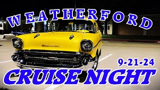 WEATHERFORD TEXASWeatherford Cruise NightSept 21 2024 [upl. by Conn56]