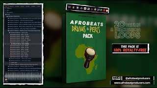 Afrobeat Drum amp Percussion Loops Free Download [upl. by Rento]