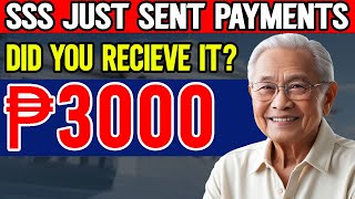 SSS UPDATE ₱3000 BOOST SENT TO ELIGIBLE FILIPINO SENIORS [upl. by Nitniuq232]