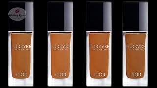 Dior Forever Skin Glow Foundation SPF 15 Shades for Dark Skin 2023 [upl. by Sheila403]