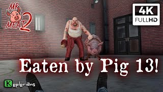 MR MEAT 2 Full CUTSCENES 🍖  EATEN by PIG 13  4K FULL HD [upl. by Appledorf222]