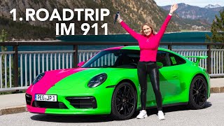 1 Roadtrip in meinem Porsche 911 992 Carrera T mit AeroKit über den Achensee nach Südtirol [upl. by Ivens]