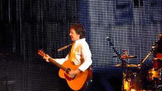 Paul McCartney  And I Love Her Live From Portland Oregon On 4152016 [upl. by Sparke]