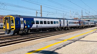 Northern Rail 158905158901 At Doncaster From Hull To Sheffield Via Doncaster [upl. by Cornell43]