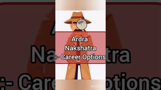 Career optionsArdra Nakshatra astrology ardra nakshatra nakshatra astrology Career [upl. by Feledy]