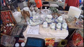 NO 6 NAMBOUR COLLECTORAMAANTIQUE FAIR SOME BEAUT SHELLEY CHINA ART DECO STYLE [upl. by Ecneralc]