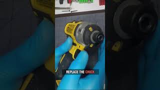 Fixing a Stuck Bit Dewalt DCF887 [upl. by Aicilram]