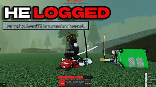 I COULDNT KILL HIM WITH WATER BREATHING SO I SWITCHED TO ARROW AND HE LOGGED  Roblox Rogue Demon [upl. by Katherin]