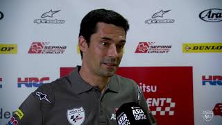 Diego Lozano Interview Day 2  Round 3 Mandalika  2021 Idemitsu Asia Talent Cup [upl. by Ettelloc]