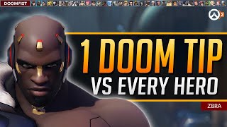 1 DOOMFIST TIP for EVERY HERO ft ZBRA [upl. by Ruyam]