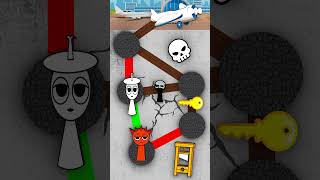 Incredibox Sprunki  NEW Escape from Scary Phase 2 vs Phase 1 Maze [upl. by Yaner]