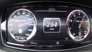 MERCEDES S 63 AMG 2015 0150 amp 100250 ACCELERATION [upl. by Oiromed]