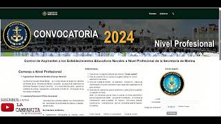 Registro Naval Convocatoria 2024 [upl. by Oiliruam]